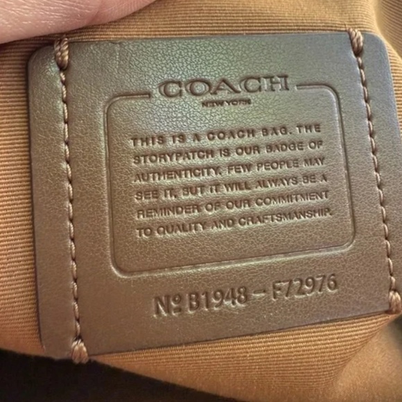 Coach Sierra Satchel Crossbody Signature Canvas Snakeskin Trim 2019 EUC - Picture 3 of 7